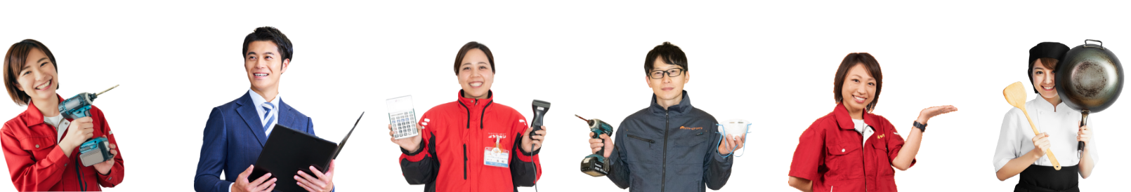 働いている男性と女性